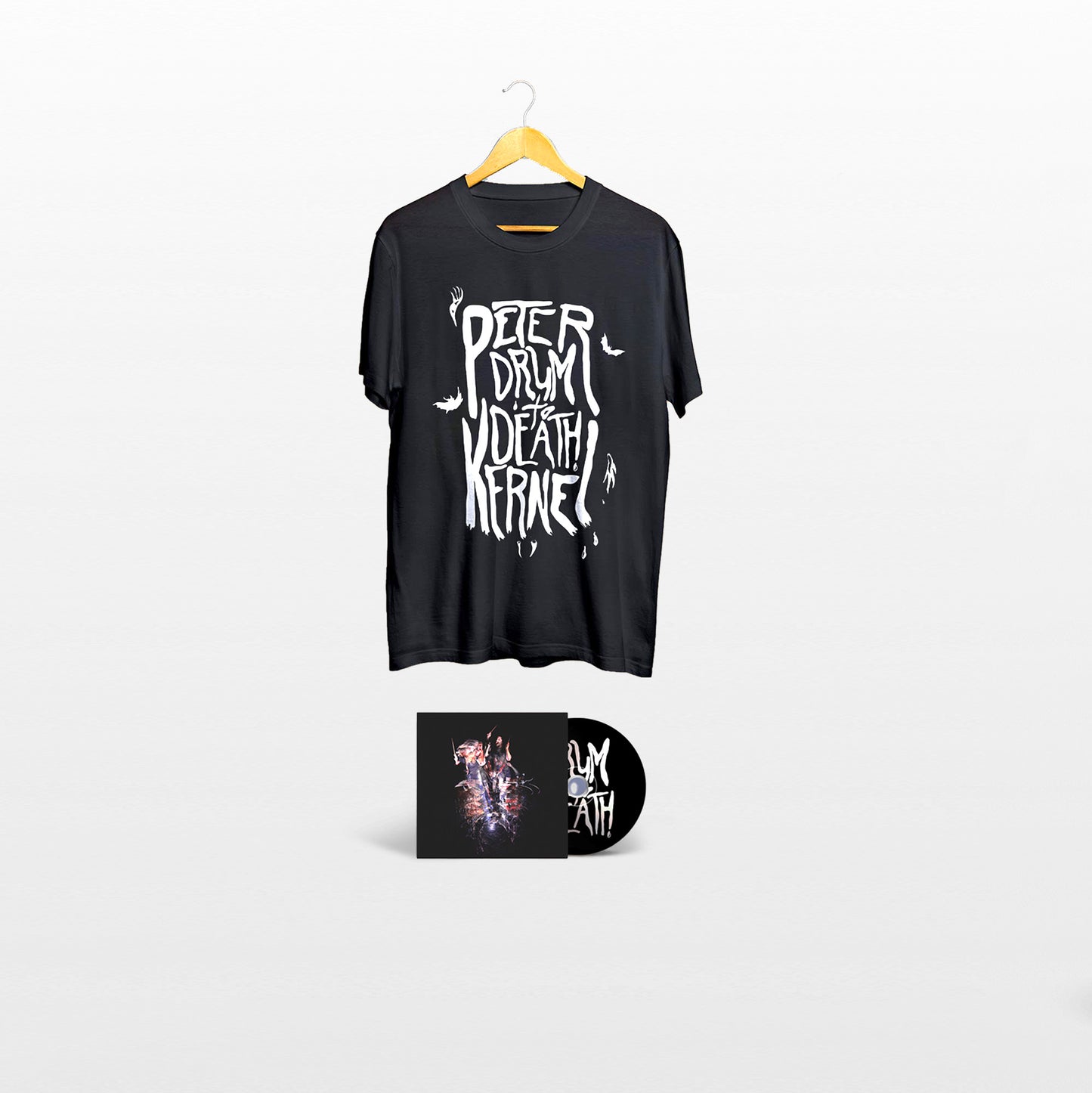 PREORDER BUNDLE - Drum to Death (2023) - CD + TEE