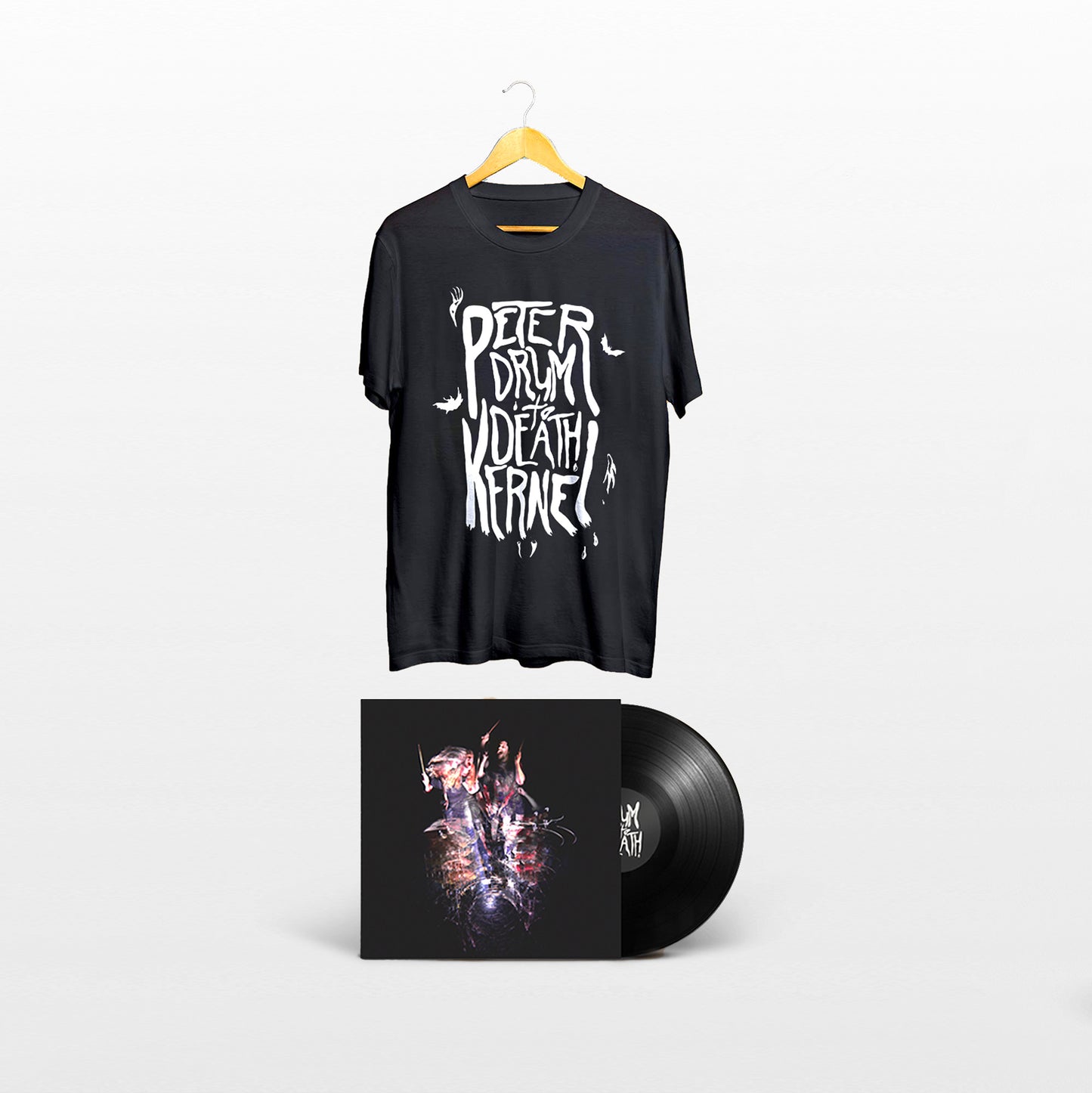 PREORDER BUNDLE - Drum to Death (2023) - 12" Vinyl + TEE
