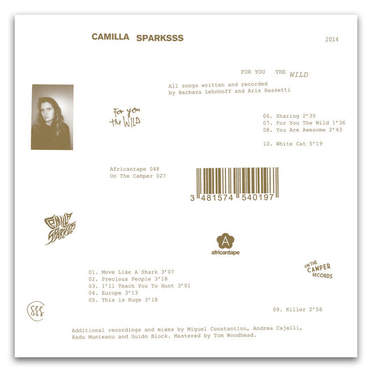 CAMILLA SPARKSSS - For You The Wild (2014) - DIGITAL DOWNLOAD